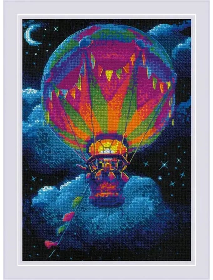 Borduurpakket Luchtballon