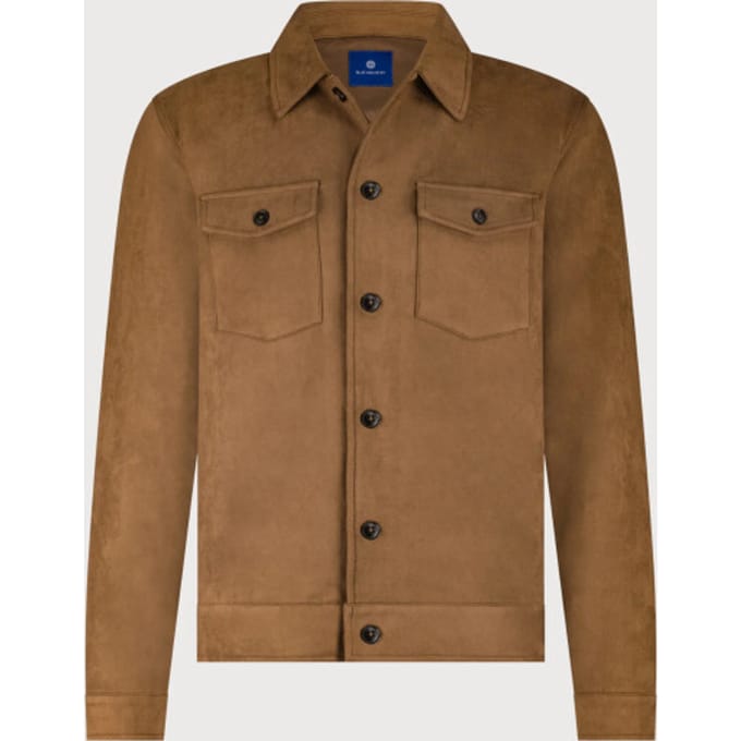 Blue Industry Het suède look overshirt |