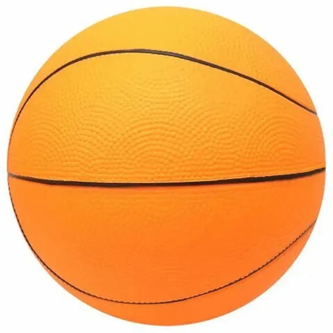 Basketbal Foam | Stuitert niet | dia 21 cm | Coated Foam basketbal