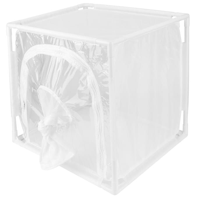 Insectengaas Kooi Kas Buiten Geventileerd Vlinderhabitats Kooi 40x30x40cm white