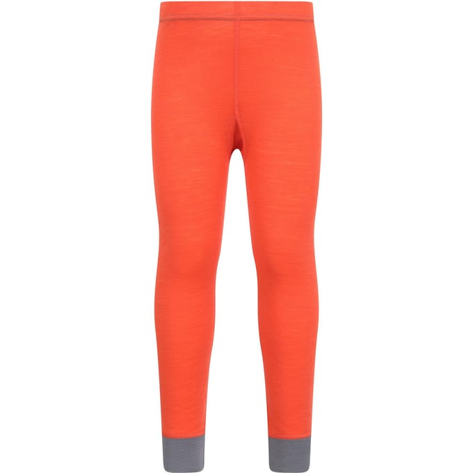Mountain Warehouse Kinder/Kids II Merino Wol Base Layer Broekje (Oranje)