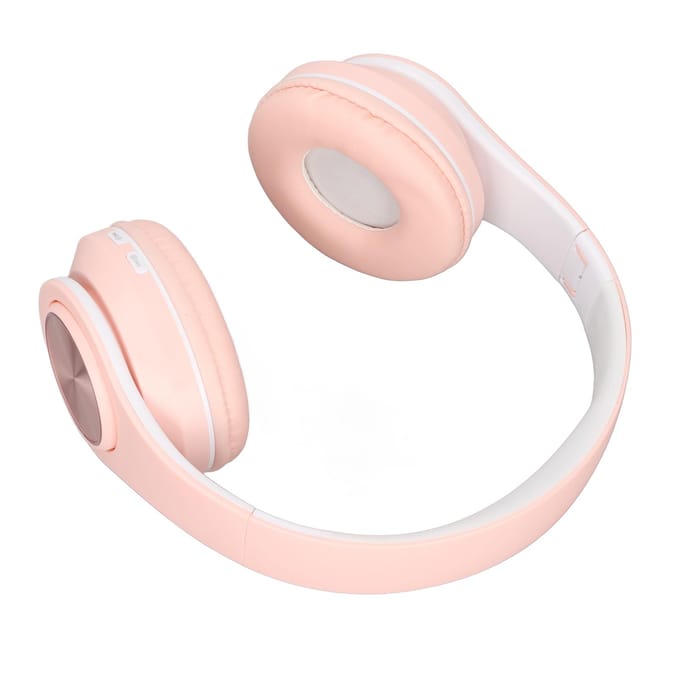 Bluetooth Headset Ruisonderdrukking Opvouwbaar Over-Ear Draadloze Koptelefoon met Kleurrijk Licht voor geel