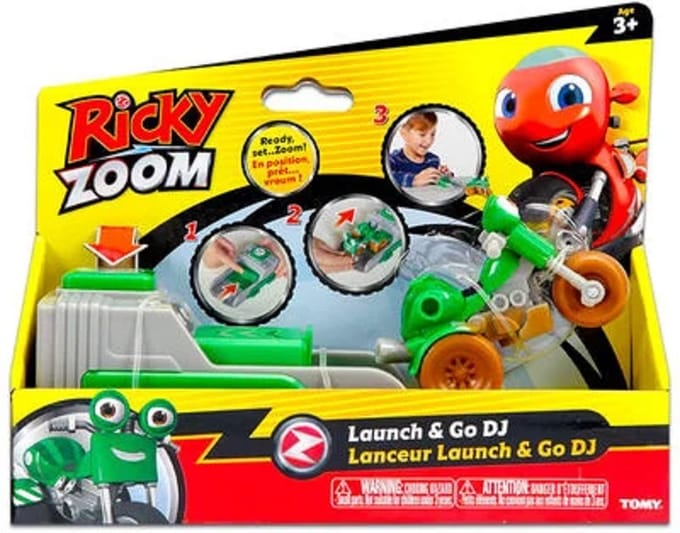 LAUNCH & GO DJ - RICKY ZOOM