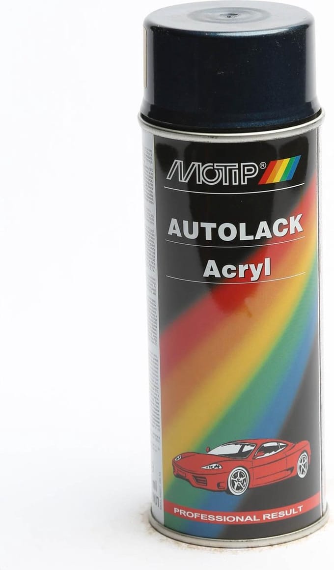 Motip 54598 - Autolak spuitbus - Blauw  - 400ml