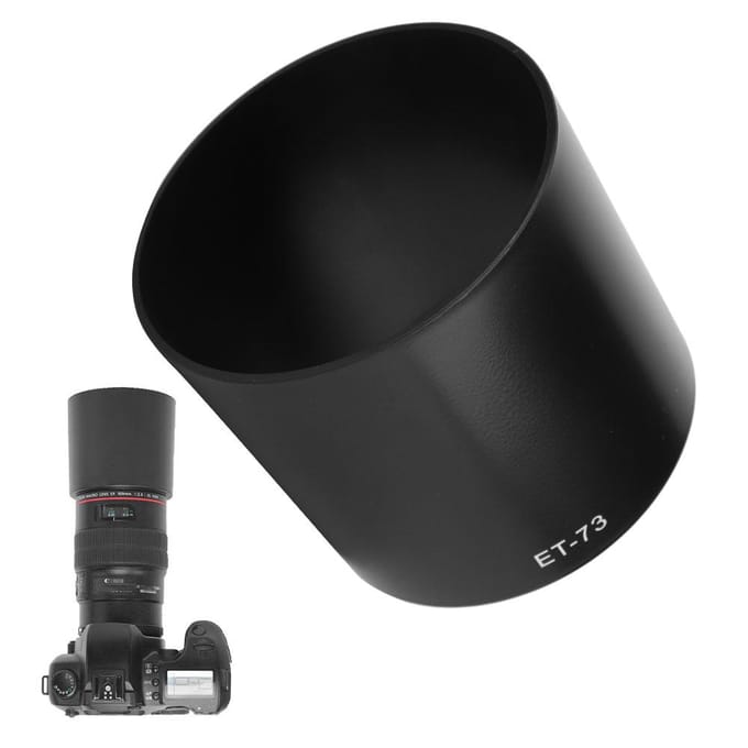 ET-73 Camera Mount Lenskap voor Canon EF 100mm f 2.8L Macro IS USM Lens black