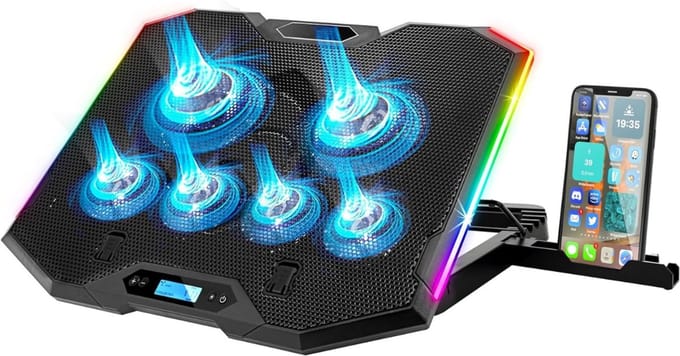 Core® Laptop Cooler - Zwart - ‎41cm x 30cm x 4cm
