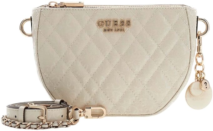 Guess Isemay Mini - Schoudertas (off white)