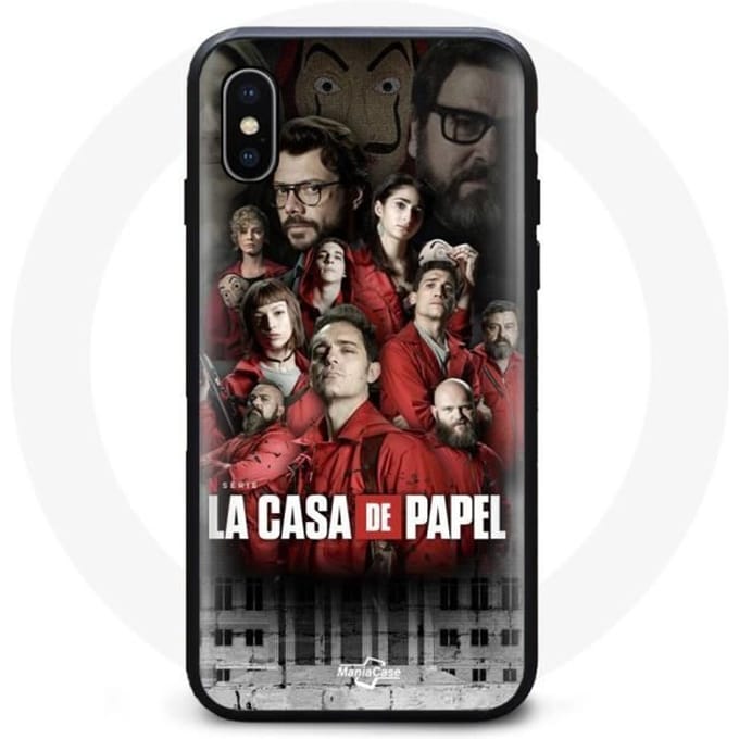 Coque Iphone XS Max pour La Casa De Papel