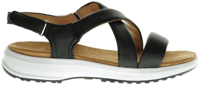 Caprice Sandalen Zwart Nappa Comfort maat 40
