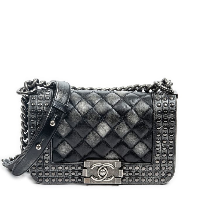 Paris-Dallas Small Studded Boy  Schoudertas