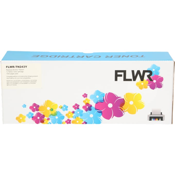 FLWR - Toners / Brother TN-243 / geel / Geschikt voor Brother