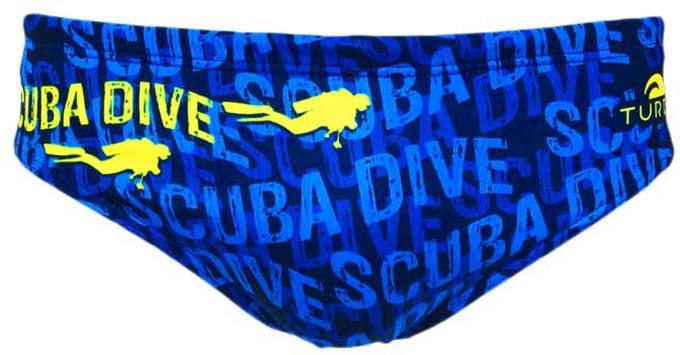 Turbo Scuba Dive Flash Zwemslip Blauw 4XL Man