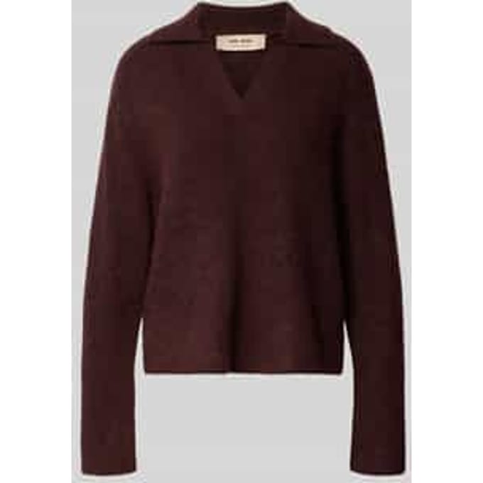 Gebreide pullover van Mix van wol en alpaca Model 'Thora Aidy'