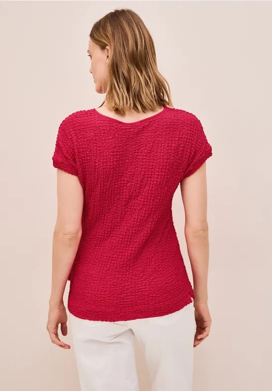 Shirt met structuur
