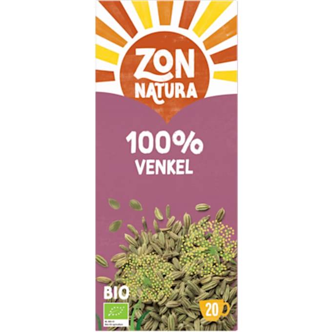 Zonnatura Thee Venkel Bio - 20 stuks