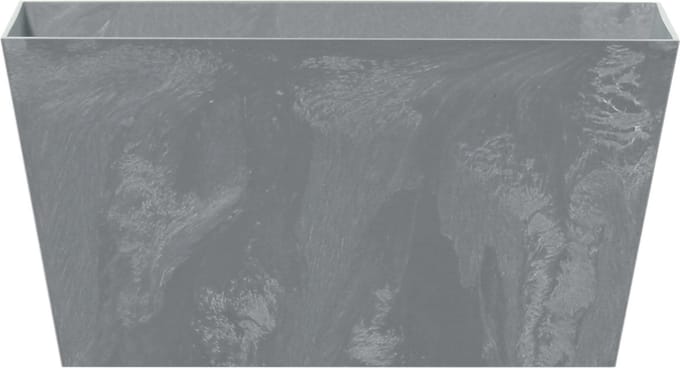 Prosperplast Bloembak Marengo - betonlook - grijs - 40 x 22 x 20 cm