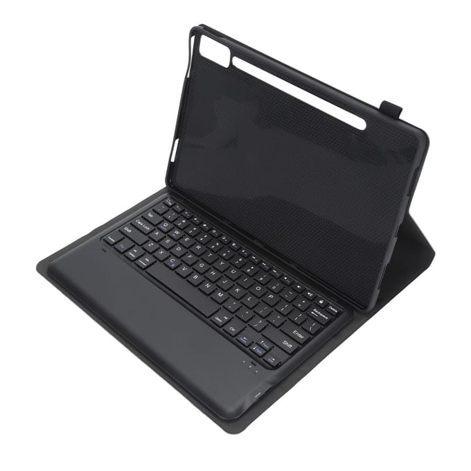 Étui clavier magnétique pour tablette Tab P12 12,7 pouces (2023) avec angle réglable en TPU violet
