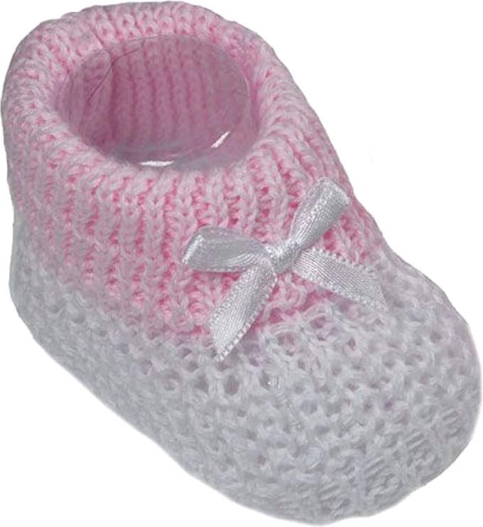 Soft Touch Babysloffen Junior 0-3 Maanden Wit Roze S431
