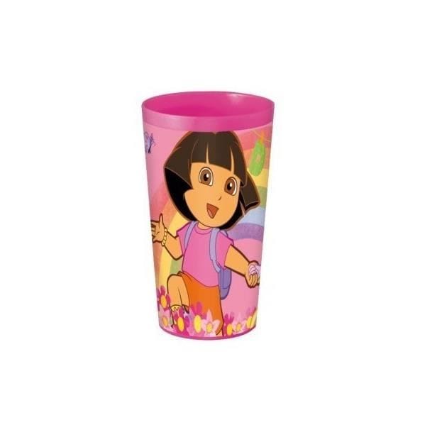 Beker - STOR - Grote beker Dora de ontdekkingsreiziger - Melamine - 415 ml - Roze