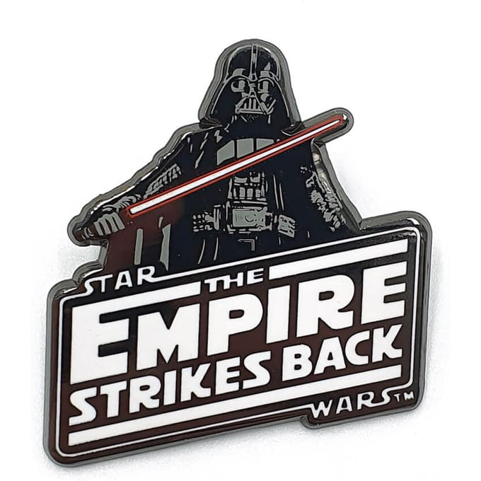 Star Wars Augmented Reality Pin Badge Collectable - The Empire Strikes Back