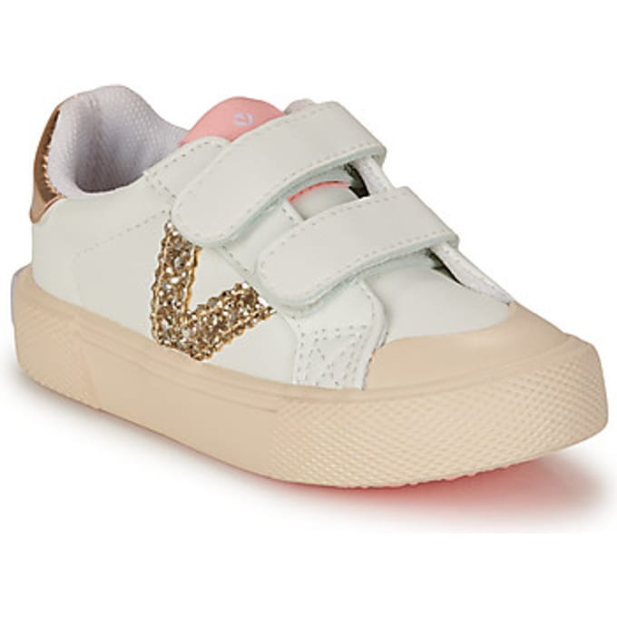 Victoria Meisjes Sneaker Wit/roze | Maat: 32