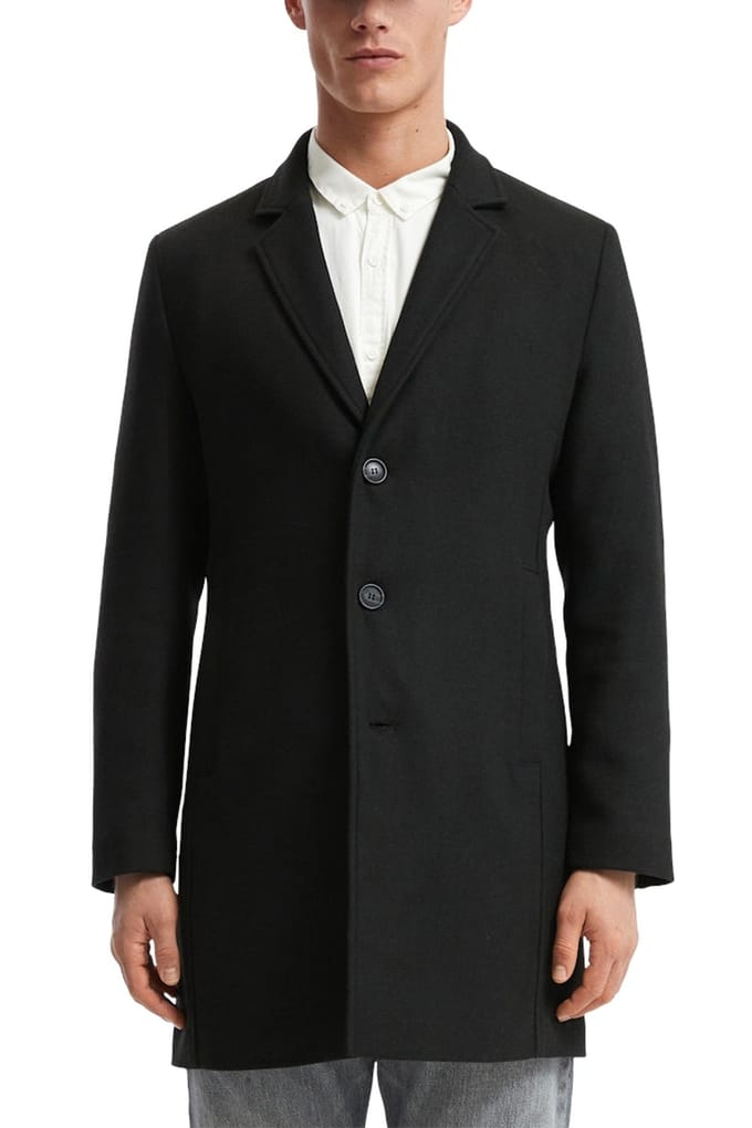 s.Oliver -qs Jacket Outdoor Grey/black Größe: XL | Einreihige Mäntel Outlet | Herren | Grau