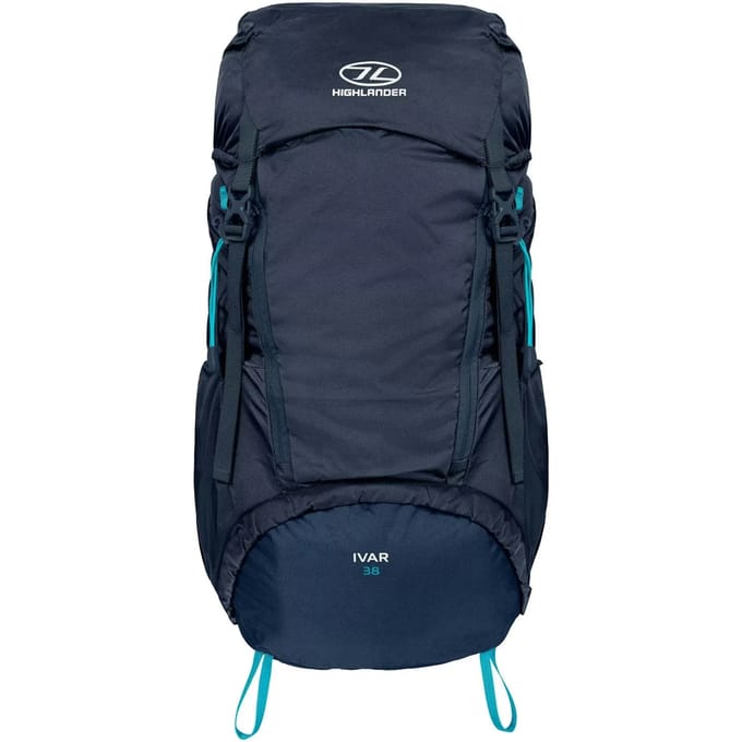 Highlander rugzak Ivar Rucksack Navy Blue voor dames 38 liter - Blauw