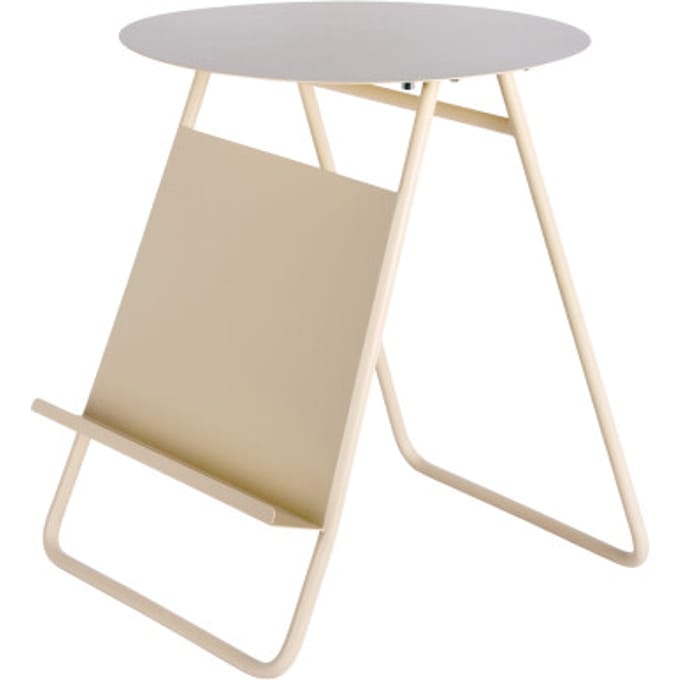 Leitmotiv - Bijzettafel Esencia - Wit - 40x40x48 cm