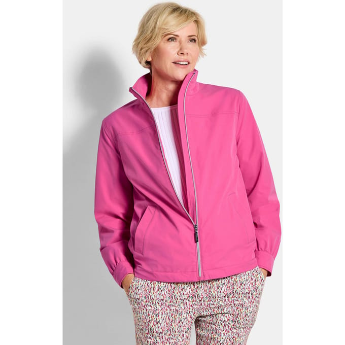 Blousonjas met ritssluiting - pink - Gr. 21 van Goldner Fashion