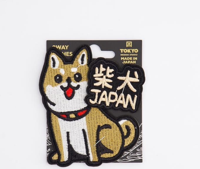 Tokyo Design Studio - Patch - 2Way - Shiba Hond Japan