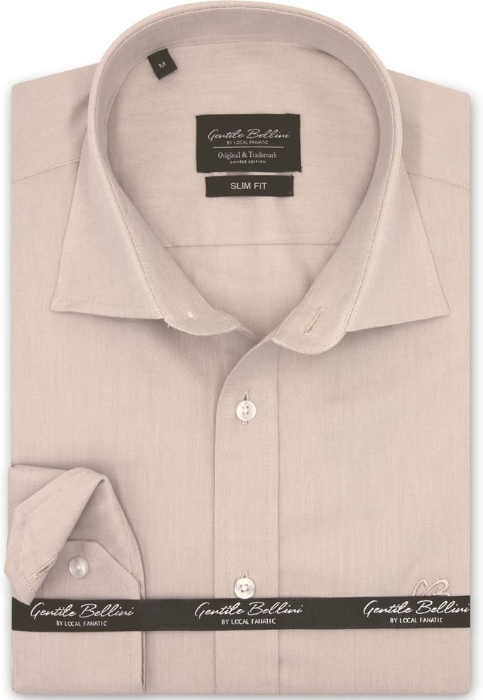 Mannen Slim Fit Blouse - Nette Stijlvolle Overhemd Heren met Lange Mouwen