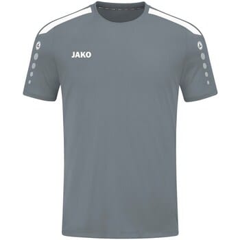 Jako Power T-Shirt Heren - Steengrijs | Maat: M