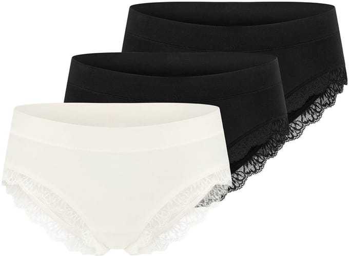 Schiesser Dames brazil slip 3 pack Unique Cotton