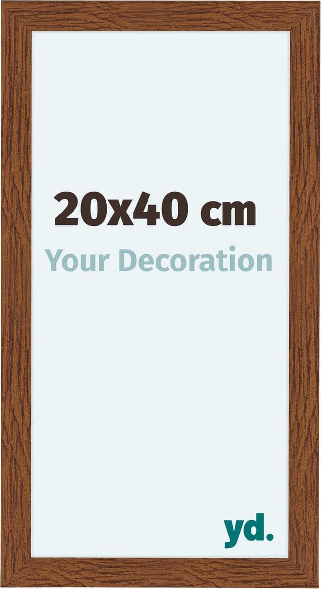 Your Decoration - Fotolijst 20x40 cm - MDF - Eiken Rustiek - Como