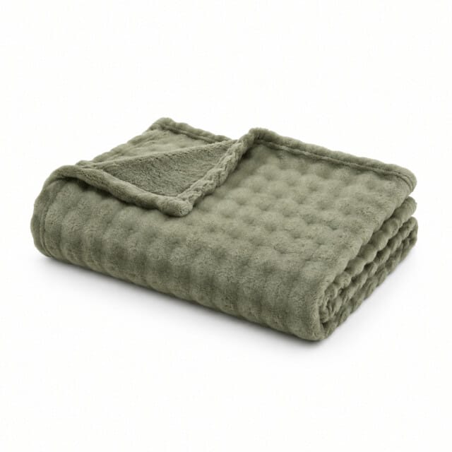 Casa di Elturo Plaid cozy – – fleece – 125 x 150 cm