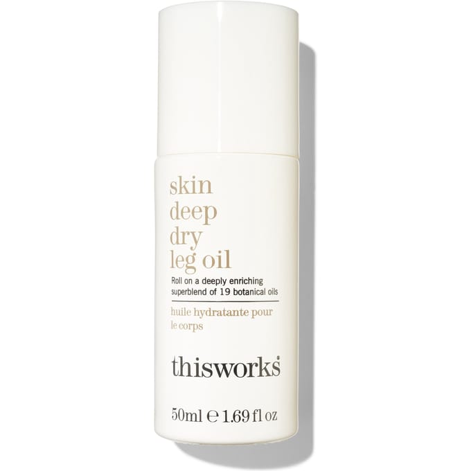 This Works Skin Deep Dry Leg Oil Roller