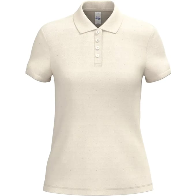 Biologisch pique polo voor dames iDeal Basic Brand