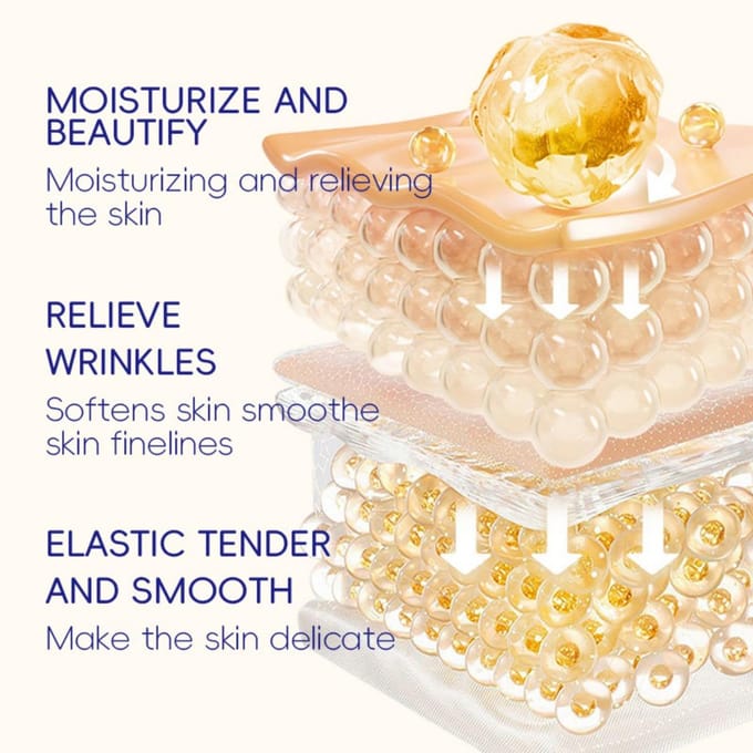Collageen Hydraterend Masker 5PCS goud