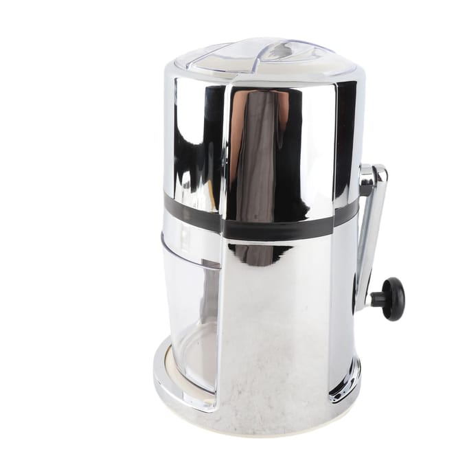 Handmatige IJscrusher Commercieel Huishoudelijk Draagbare Handzwengel Geschaafd IJs Crusher black