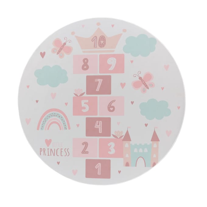Kindertapijt Bini beige 200 cm rond