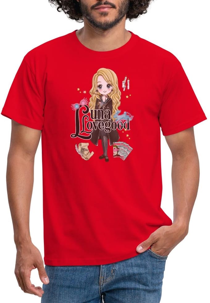 Harry Potter Luna Lovegood T-Shirt Heren