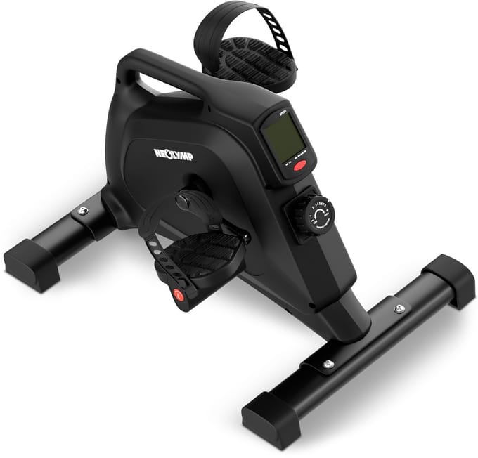 NEOLYMP Seniorenpedalentrainer – 8 standen, display & magneetrem thuis
