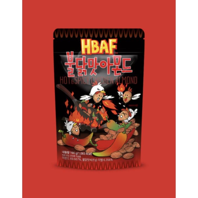 [HBAF] Kruiden/Zoete Amandel 190g #Buldak