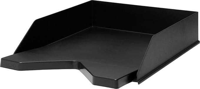 Brievenbakje Djois Jalema Re-Solution A4 gerecycled zwart | 6 stuks