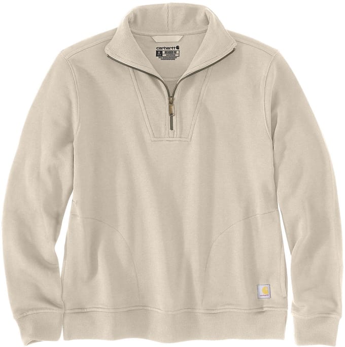 Carhartt Dames Fiber Series sweatshirt met halve rits 106451