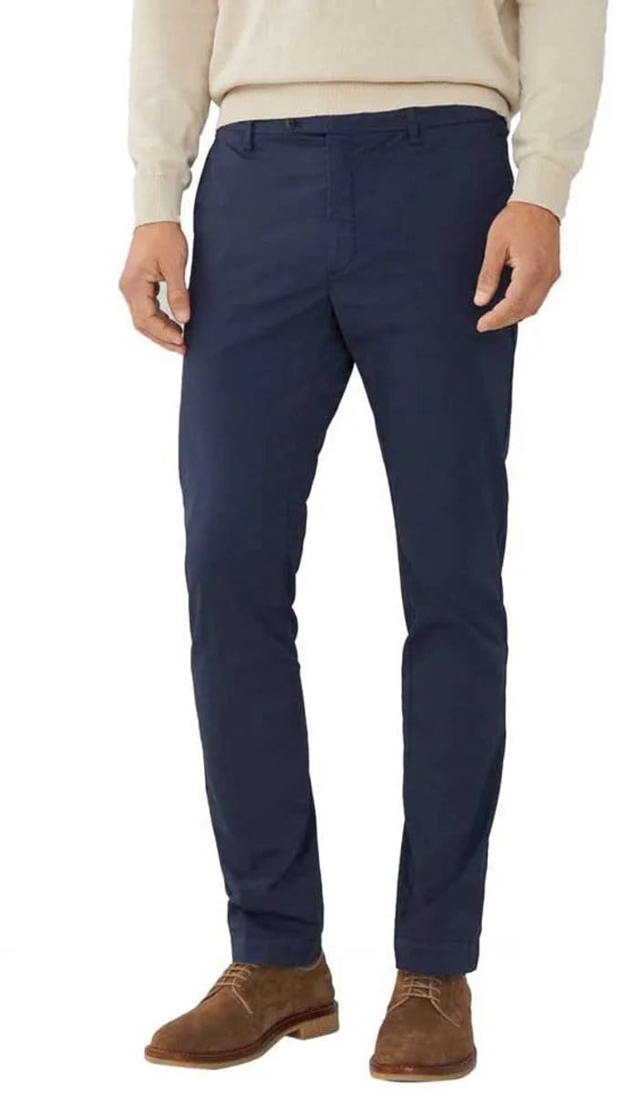 Hackett Ultra Lw K Chino Broek Blauw 42 / 32 Man