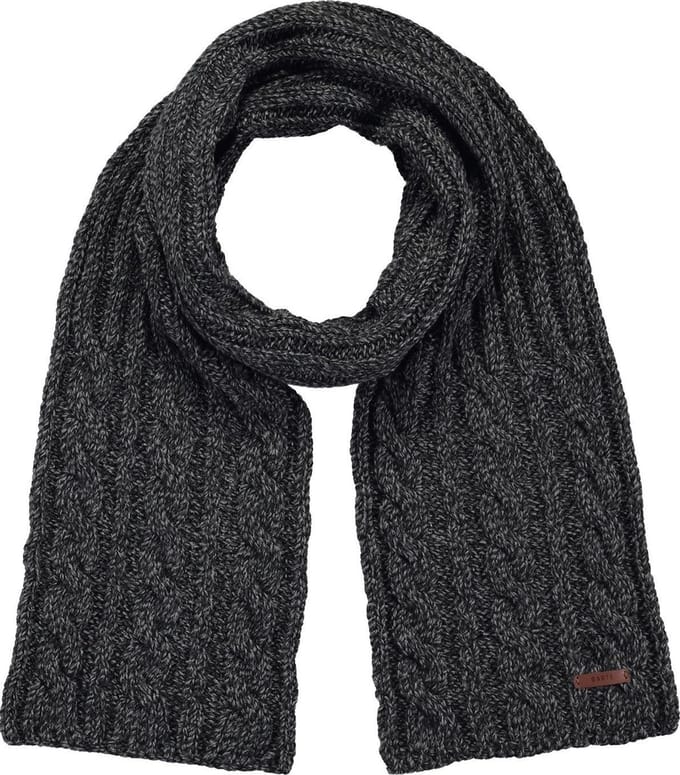 Barts Twister Scarf - Sjaal - One Size - Black