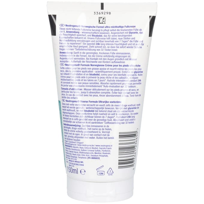Neutrogena Ultrarijke Voetcrème Promo 150ml