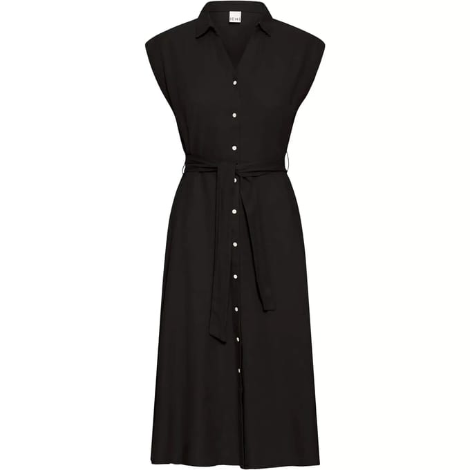 ICHI IHLINNO DR3 Dames Jurk - Maat 36