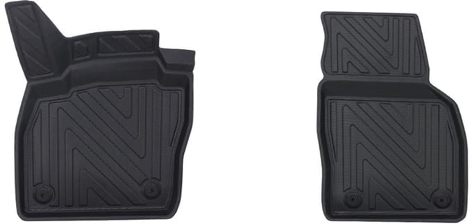 Rubbermatten Skoda Scala 2019-heden (voorset) - Premium carbonlook